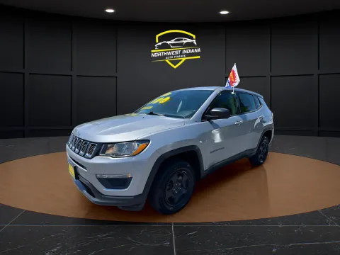 Silver 2018 JEEP COMPASS SPORT for sale in Schererville, IN