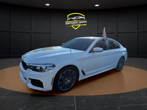 White 2020 BMW 5 SERIES 530E IPERFORMANCE for sale in Schererville, IN