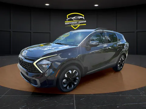 Black 2023 KIA SPORTAGE X-LINE for sale in Schererville, IN