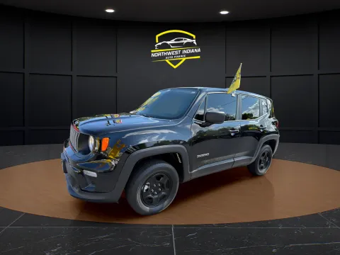Black 2022 JEEP RENEGADE SPORT for sale in Schererville, IN