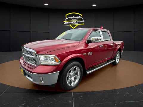 Red 2015 RAM 1500 LARAMIE for sale in Schererville, IN