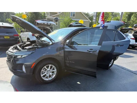 Gray 2023 CHEVROLET EQUINOX LT for sale in Schererville, IN