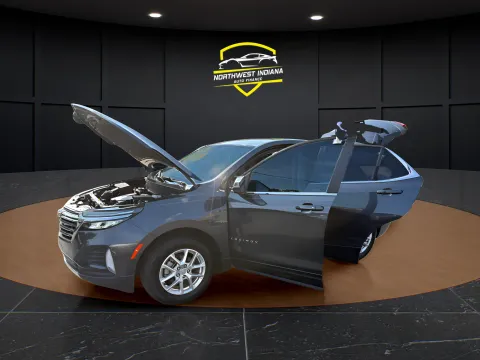Gray 2023 CHEVROLET EQUINOX LT for sale in Schererville, IN