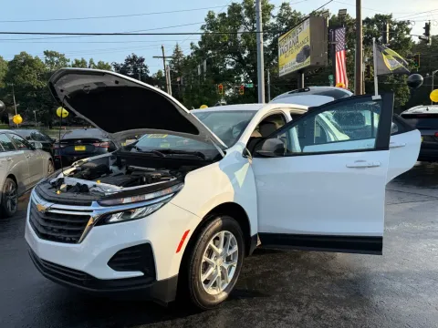 White 2024 CHEVROLET EQUINOX LS for sale in Schererville, IN