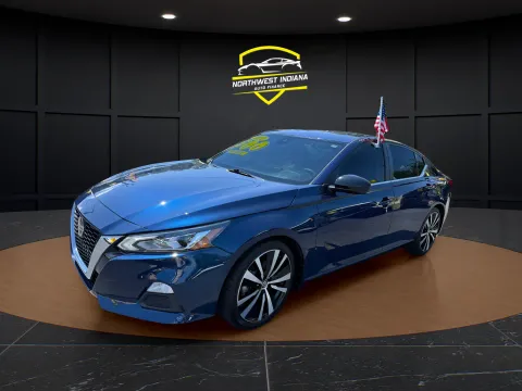 Blue 2022 NISSAN ALTIMA 2.5 SR for sale in Schererville, IN