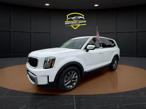 White 2023 KIA TELLURIDE LX for sale in Schererville, IN