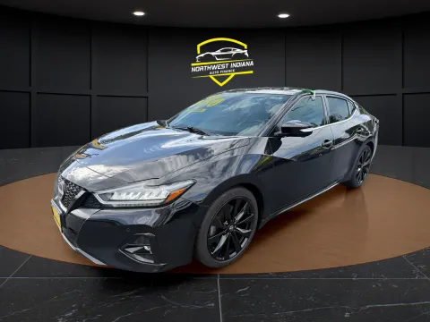 Black 2023 NISSAN MAXIMA 3.5 SR for sale in Schererville, IN