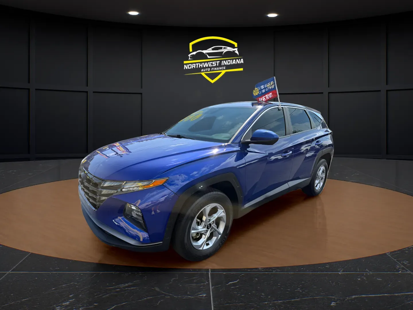 Blue 2023 HYUNDAI TUCSON SE for sale in Schererville, IN