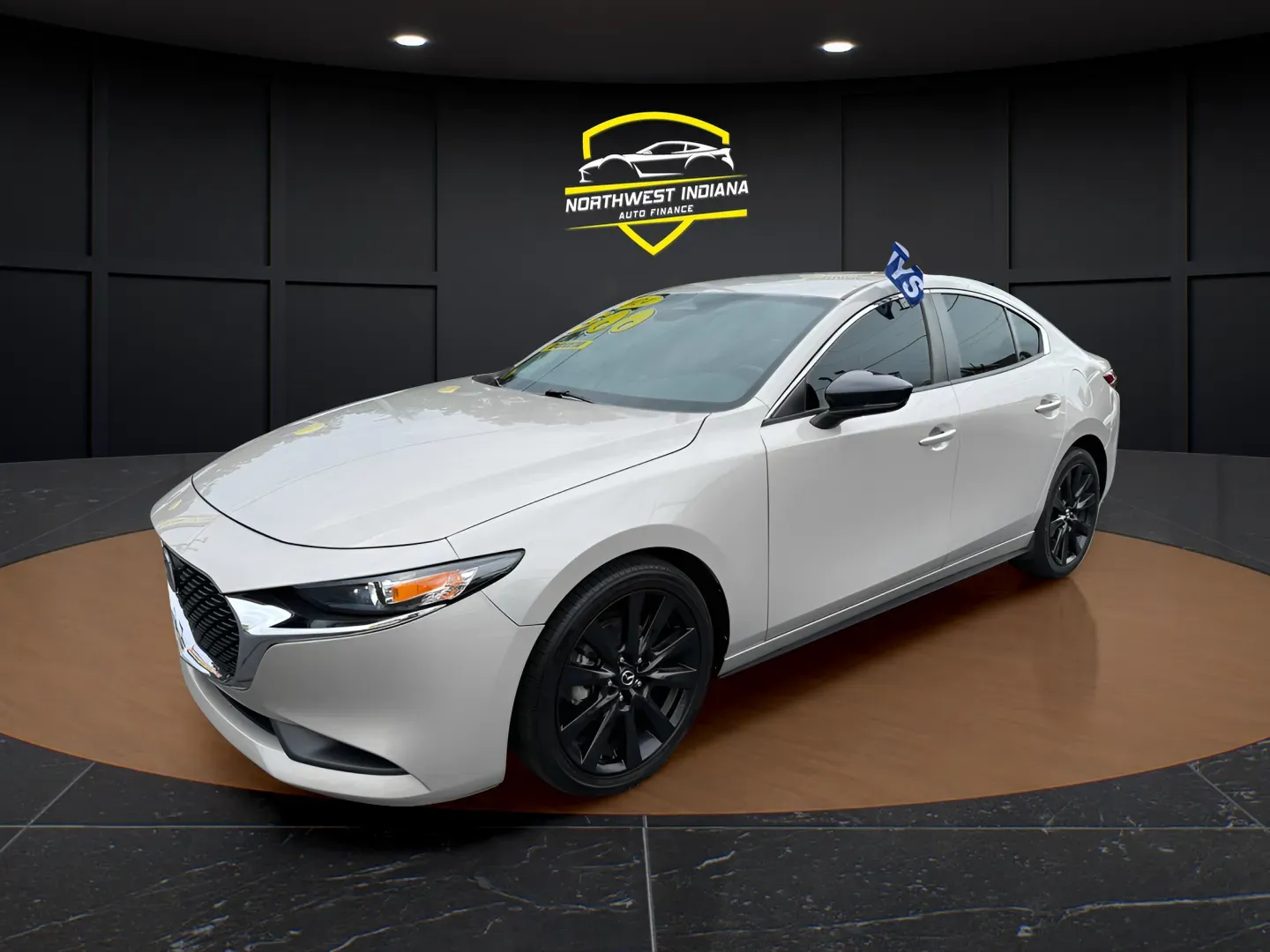 Beige 2024 MAZDA MAZDA3 SEDAN 2.5 S SELECT SPORT for sale in Schererville, IN