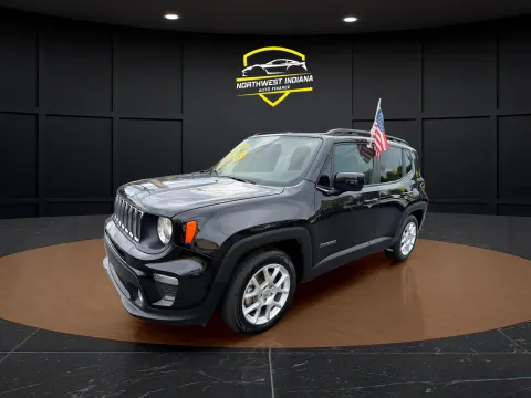 Black 2020 JEEP RENEGADE LATITUDE for sale in Schererville, IN