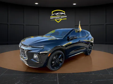 Black 2022 CHEVROLET BLAZER RS for sale in Schererville, IN
