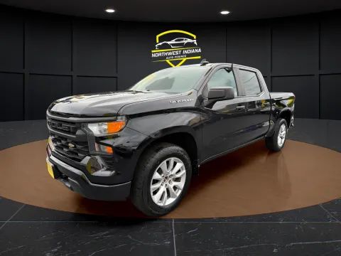 Gray 2022 CHEVROLET SILVERADO 1500 CUSTOM for sale in Schererville, IN