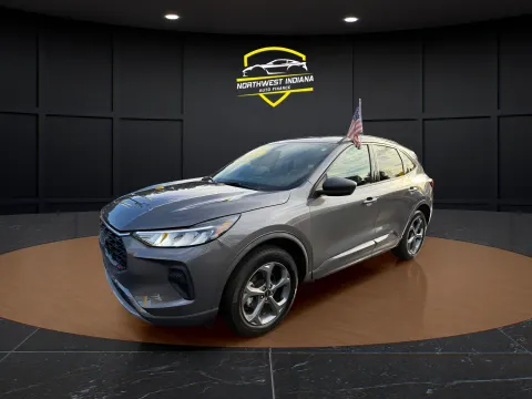 Gray 2024 FORD ESCAPE ST-LINE for sale in Schererville, IN