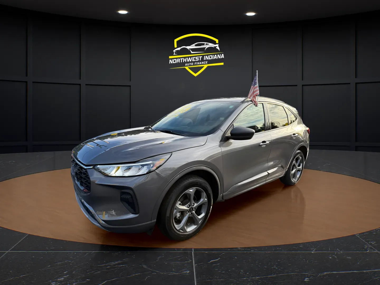 Gray 2024 FORD ESCAPE ST-LINE for sale in Schererville, IN