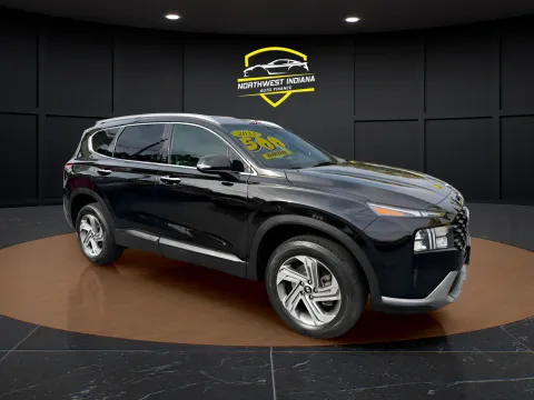 Black 2023 HYUNDAI SANTA FE SEL for sale in Schererville, IN