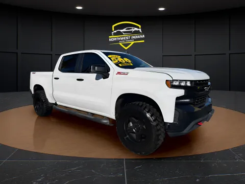 White 2019 CHEVROLET SILVERADO 1500 LT TRAIL BOSS for sale in Schererville, IN