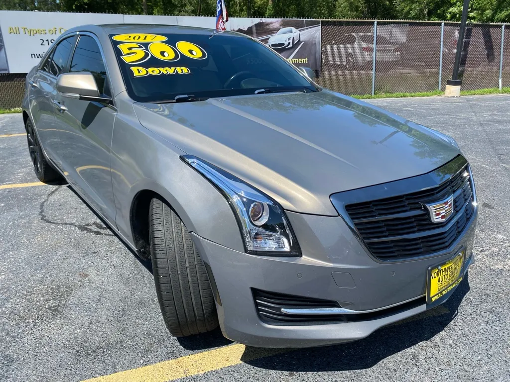 Brown 2017 CADILLAC ATS LUXURY for sale in Schererville, IN