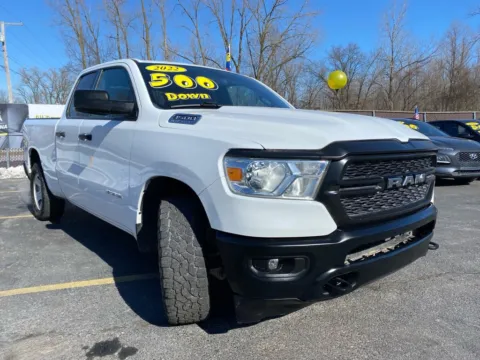 White 2022 Ram 1500 Tradesman for sale in Schererville, IN