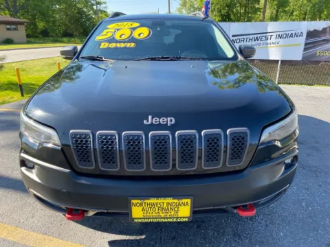 Photos of 2019 Jeep Cherokee Trailhawk for sale in Schererville, IN at NWI Auto Finance Schererville