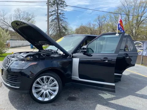 Black 2020 LAND ROVER RANGE ROVER P525 HSE for sale in Schererville, IN