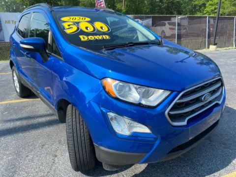 Blue 2020 Ford EcoSport SE for sale in Schererville, IN