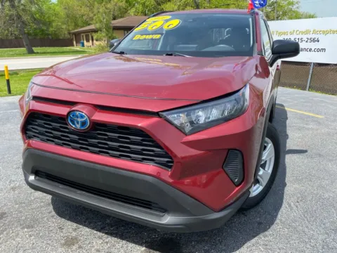 Another view of 2021 Toyota RAV4 Hybrid LE for sale in Schererville, IN at NWI Auto Finance Schererville