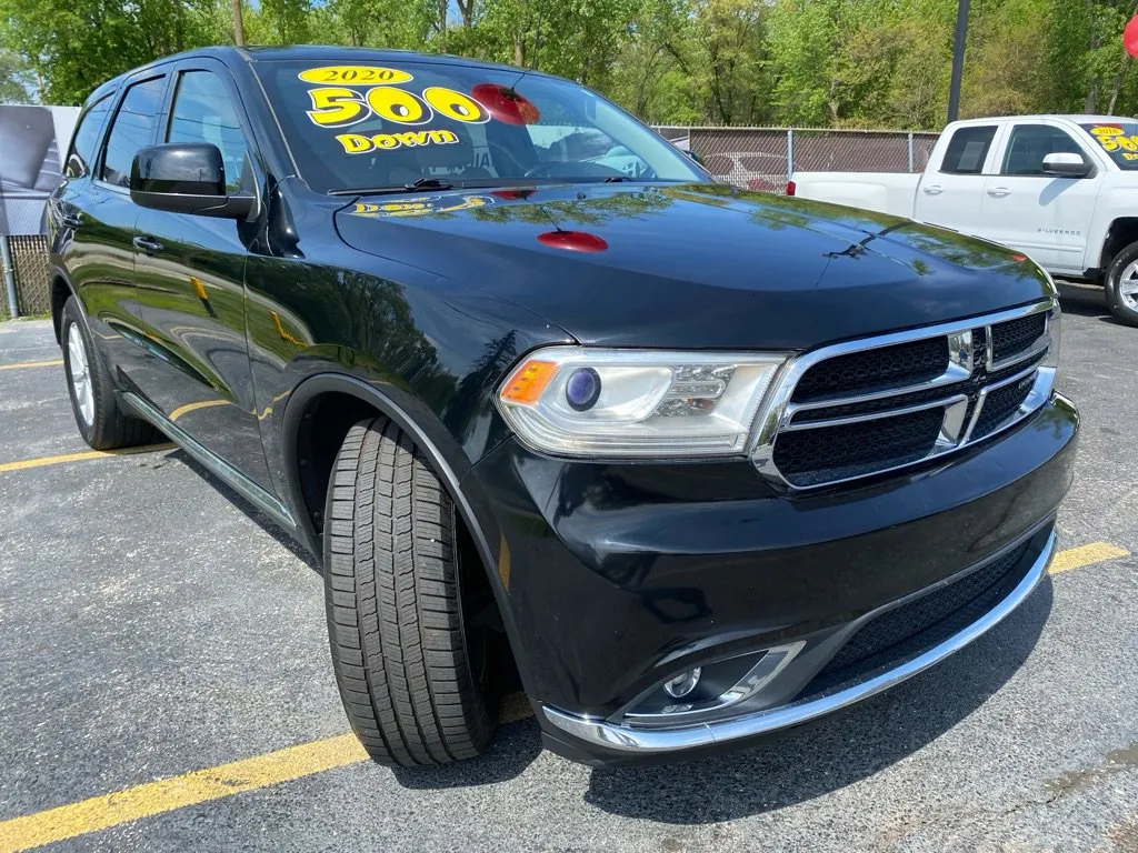 Black 2020 Dodge Durango SXT for sale in Schererville, IN