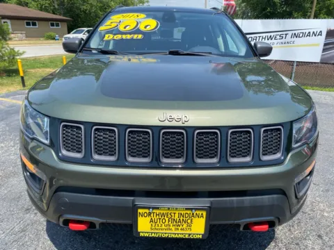 Photos of 2018 JEEP COMPASS TRAILHAWK for sale in Schererville, IN at NWI Auto Finance Schererville