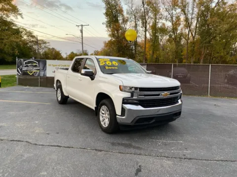 White 2021 Chevrolet Silverado 1500 LT for sale in Schererville, IN