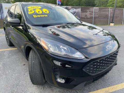 Black 2021 Ford Escape S for sale in Schererville, IN