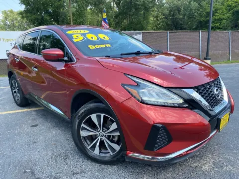 Red 2019 NISSAN MURANO S for sale in Schererville, IN