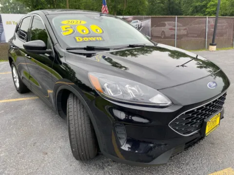 Black 2021 FORD ESCAPE SE for sale in Schererville, IN