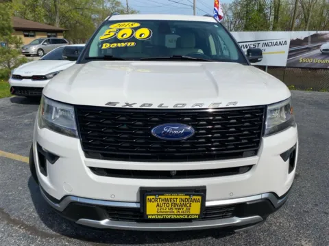 Photos of 2018 Ford Explorer Platinum for sale in Schererville, IN at NWI Auto Finance Schererville