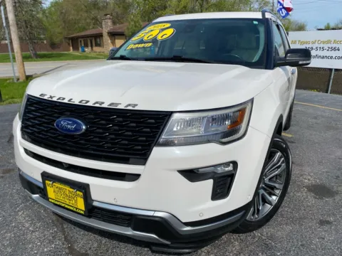 Another view of 2018 FORD EXPLORER PLATINUM for sale in Schererville, IN at NWI Auto Finance Schererville