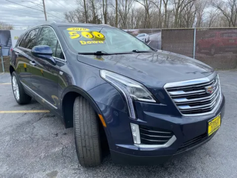 Blue 2019 Cadillac XT5 Premium Luxury AWD for sale in Schererville, IN