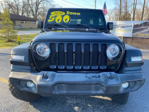 Photos of 2020 Jeep Wrangler Unlimited Sport S for sale in Schererville, IN at NWI Auto Finance Schererville