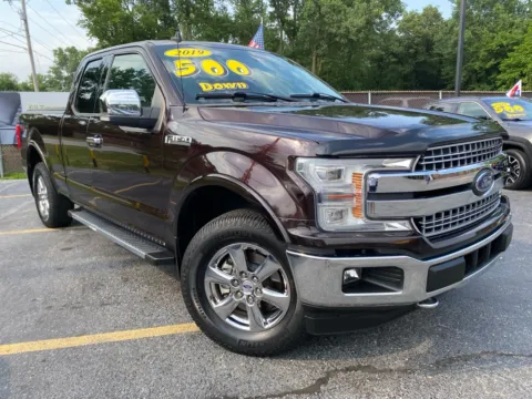 Red 2019 FORD F-150 SUPER CAB for sale in Schererville, IN