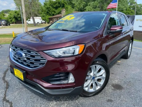 Another view of 2022 FORD EDGE TITANIUM for sale in Schererville, IN at NWI Auto Finance Schererville