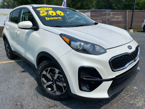 White 2022 KIA SPORTAGE LX for sale in Schererville, IN