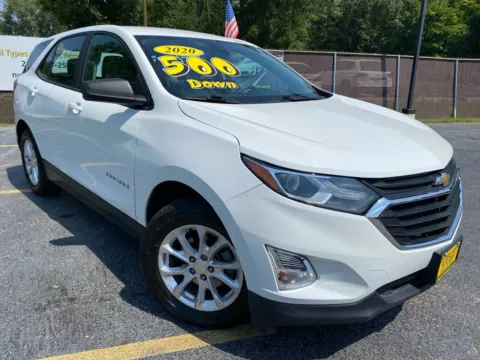 White 2020 CHEVROLET EQUINOX LS for sale in Schererville, IN