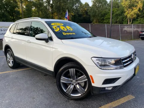 White 2020 VOLKSWAGEN TIGUAN SE for sale in Schererville, IN