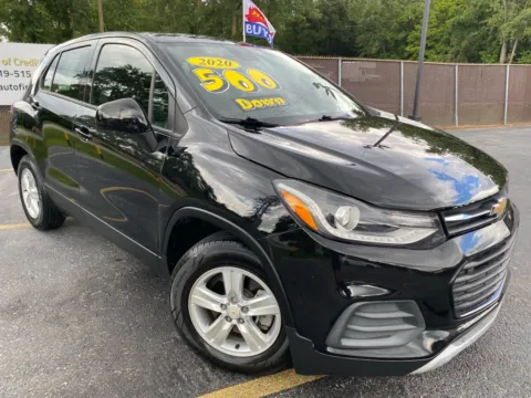 Black 2020 CHEVROLET TRAX LS for sale in Schererville, IN