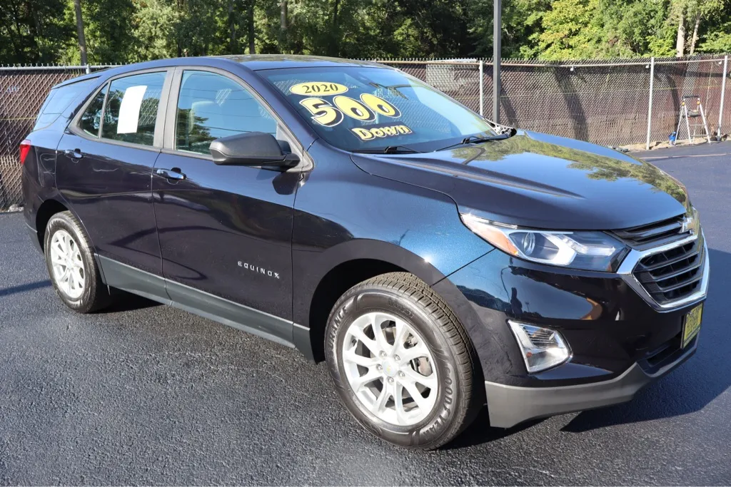 Blue 2020 CHEVROLET EQUINOX LS for sale in Schererville, IN