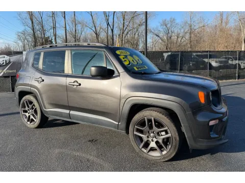 Gray 2021 JEEP RENEGADE LATITUDE for sale in Schererville, IN
