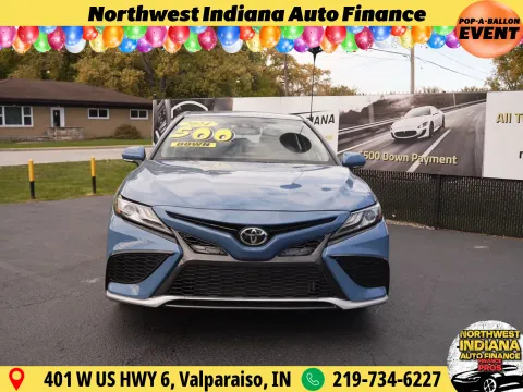 Blue 2024 TOYOTA CAMRY XSE for sale in Schererville, IN