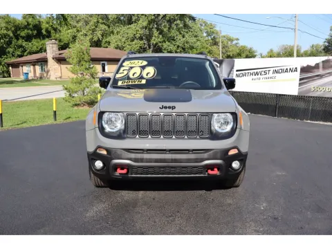 Photos of 2023 JEEP RENEGADE TRAILHAWK for sale in Schererville, IN at NWI Auto Finance Schererville
