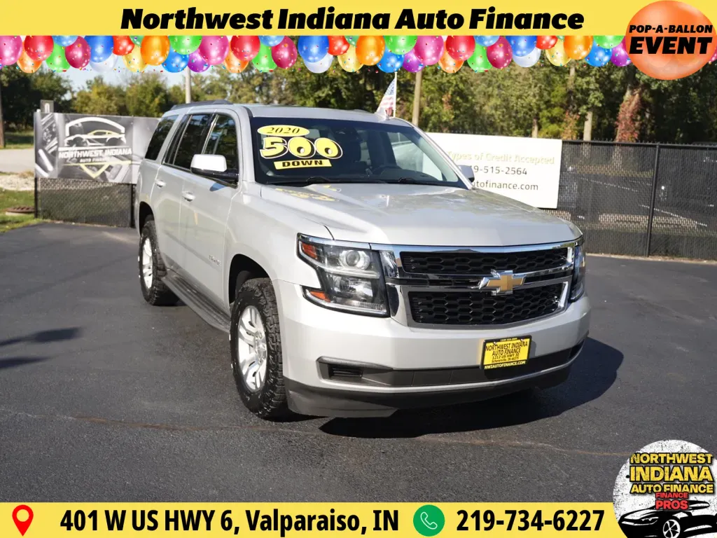 Gray 2020 CHEVROLET TAHOE 1500 LT for sale in Schererville, IN