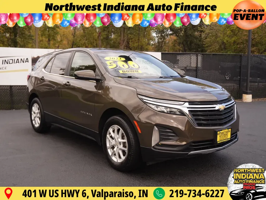Brown 2023 CHEVROLET EQUINOX LT for sale in Schererville, IN