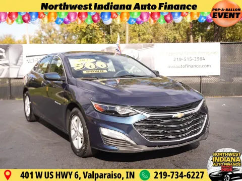 Blue 2022 CHEVROLET MALIBU LT for sale in Schererville, IN