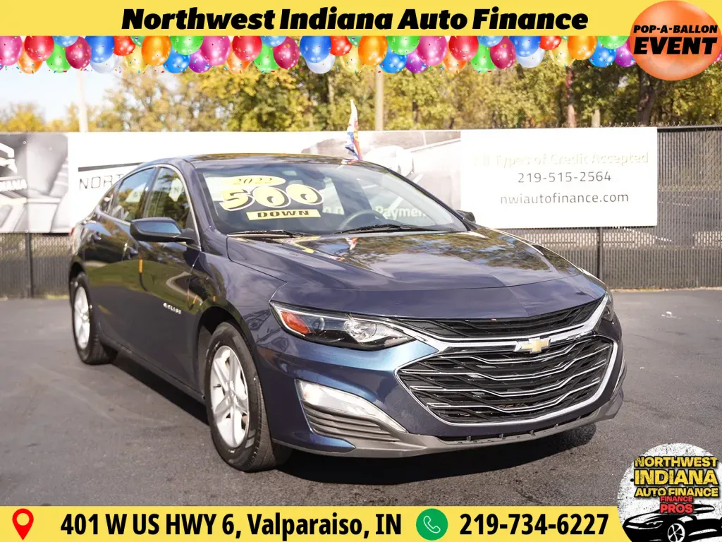 2022 CHEVROLET MALIBU LT for sale in Schererville, IN